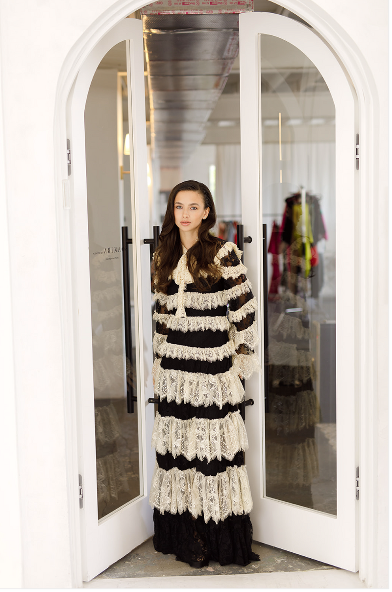 Lucie Gown B/W