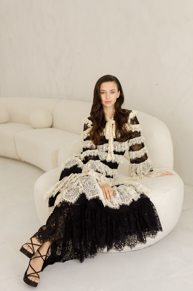 Lucie Gown B/W